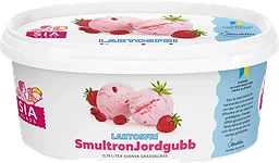 Gräddglass Smultron Jordgubb Laktosfri