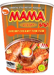 Snabbnudlar Räkor Creamy Tom Yum Kopp