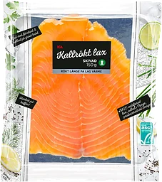 Lax Färsk Kallrökt Miljömärkt