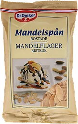 Mandelspån Rostade
