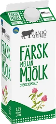 Mellanmjölk Färsk 1,5%