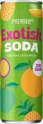 Exotisk Zero Läsk,burk