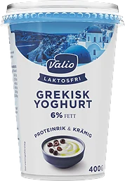 Naturell Grekisk Yoghurt Laktosfri 6%