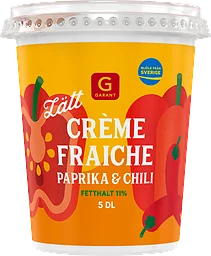 Paprika Chili Lätt Crème Fraiche 11%