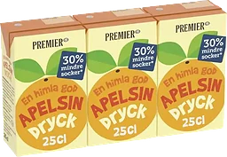 Apelsindryck Mindre Socker