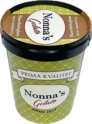 Nocciola Hasslnötsglass