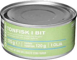 Tonfisk i olja 170g