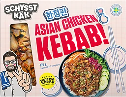 Kycklingkebab Asien