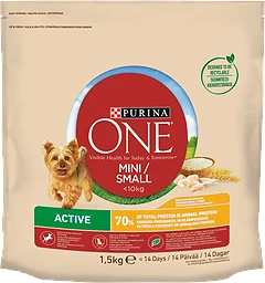 Hundmat Active Kyckling & Ris Purina ONE