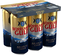Öl ljus lager 2.8% 6-p