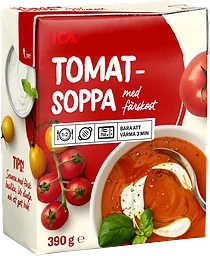 Tomatsopp Färskost