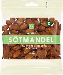 Sötmandel Naturell