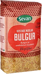 Rostade nudlar & bulgur
