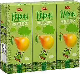 Fruktdryck Päron 3-p