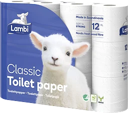Toalettpapper Classic Soft&strong