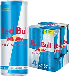 Energidryck Sockerfri 25cl 4-p