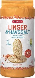 Linser &havssalt Majskakor