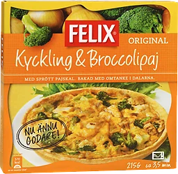 Paj Kyckling & broccoli