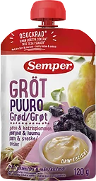 Grötklämmis Päron & katrinplommon 6 Mån