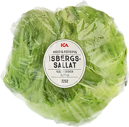 Isbergssallat ca Klass 1