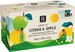 Citrus & Äpple Grönt Te
