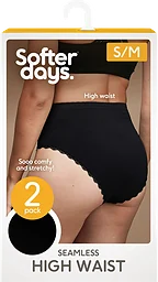 Trosa seamless spets High waist S/M svart