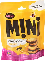 Mini Chokladflarn Apelsin130g