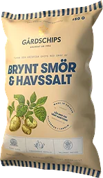 Havssalt Brynt Smör Chips