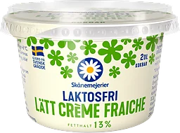 Laktosfri Créme Fraiche Lätt 13%
