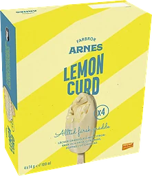Pinnglass Farbror Arnes Lemon curd 4-pack