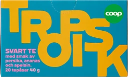 Svart Te Tropisk 20-pack