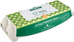 Ägg Frigående höns M/L 12-p
