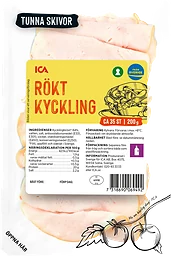 Kyckling Rökt Tunna Skivor