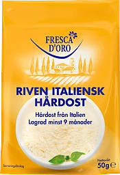 Hårdost Italiensk Riven 9månader