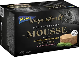 Måltider Mouss Noga Utvalt Kattmat Sås 12-pack