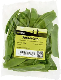 Sockerärtor Klass 1