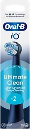 Tandborsthuvud iO Ultimate Clean Black 2-p
