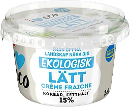 Crème fraiche Lätt 13% KRAV
