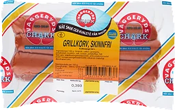 Grillkorv, skinnfri