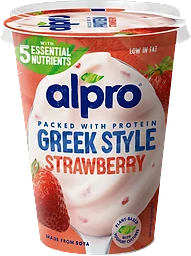 Sojayoghurt Jordgubb Grekisk 3%