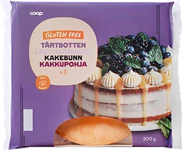 Glutenfri Tårtbotten