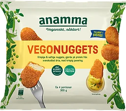 Vegonuggets av Ärta Fryst