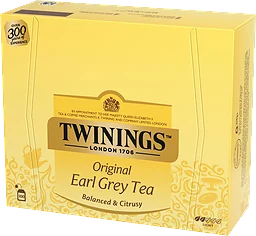 Svart te Earl Grey 100-pack