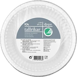 Djup tallrik 19cm 20-p