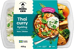 Färdigmat Thai Röd Curry Kyckling