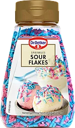Strössel Sour flakes Tuttifrutti