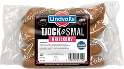 Tjock Smal Grillkorv