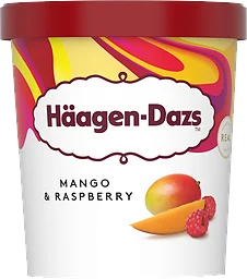 Mango & Raspberry Glass
