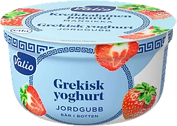 Yoghurt Grekisk Jordgubb Laktosfri 4,8%