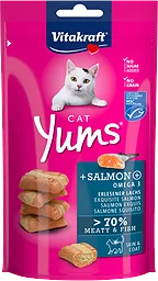 Salmon Omega Lax Cat Yums Kattmat Torr